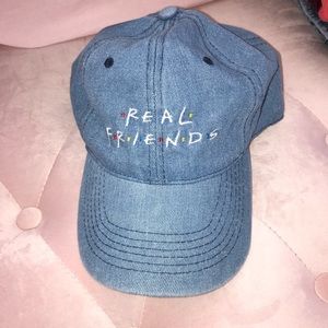 💙$5 REAL FRIENDS denim hat